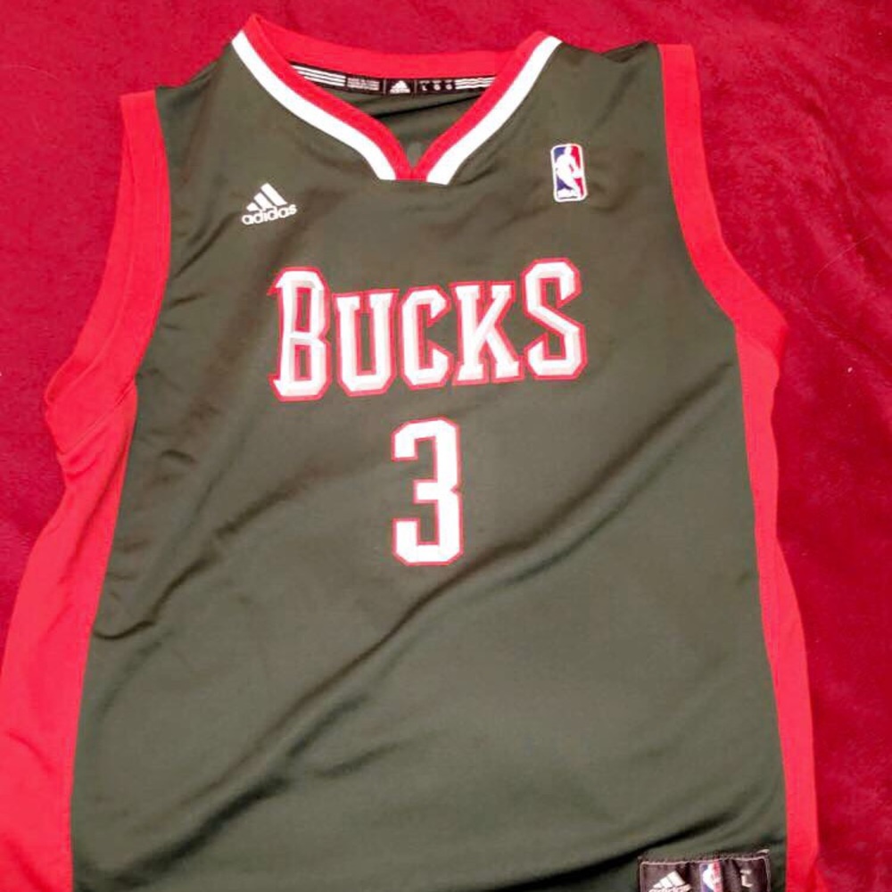 09-10 Brandon Jennings Bucks Jersey